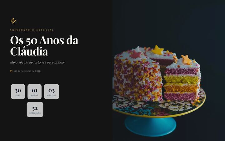 Miniatura do modelo Aniversário Adulto